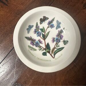 Portmeirion Botanic Garden 4” Sovereign Mini Dish/Bowl Veronica Chamaedrys